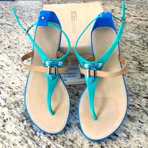 BCBGeneration jelly sandal size 6
